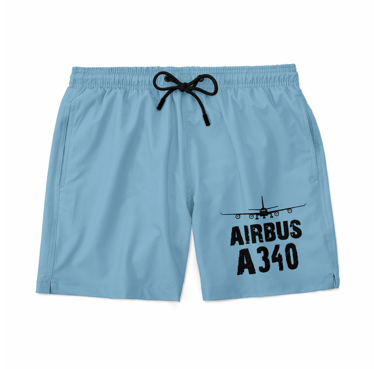 Airbus A340 & Plane Designed Swim Trunks & Shorts