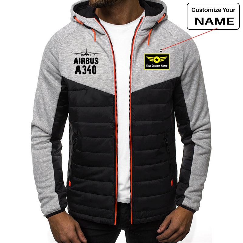 Airbus A340 & Plane Designed Sportive Jackets