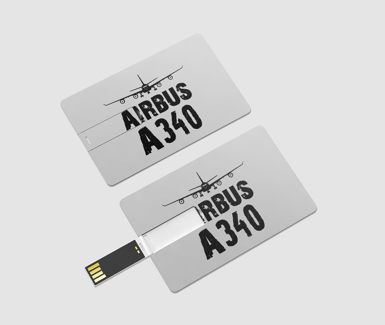 Airbus A340 & Plane Designed USB Cards