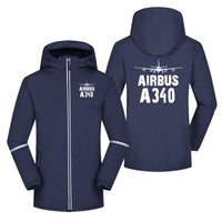 Thumbnail for Airbus A340 & Plane Designed Rain Coats & Jackets