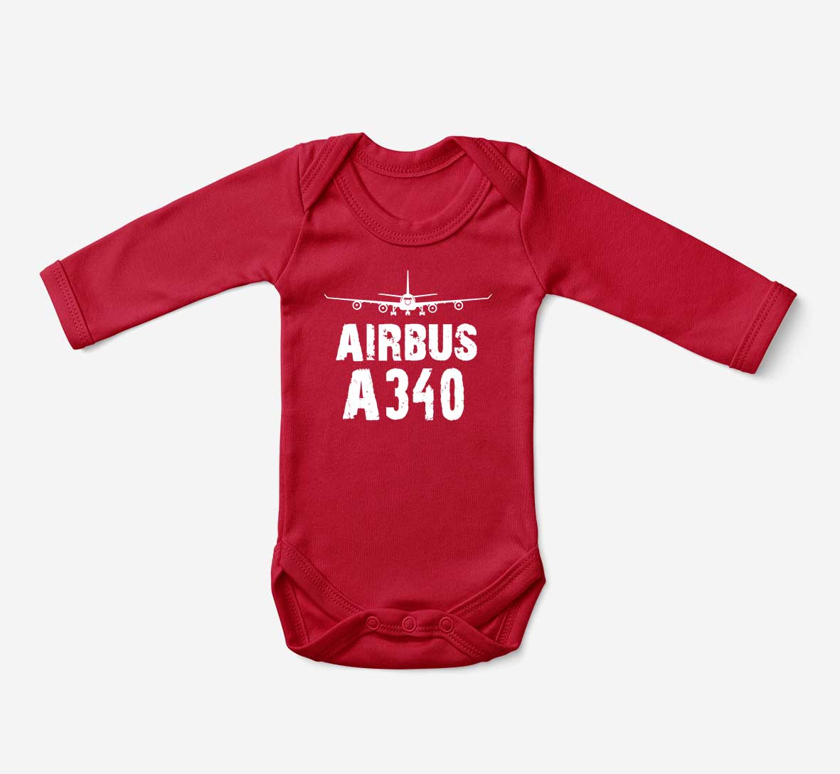 Airbus A340 & Plane Designed Baby Bodysuits