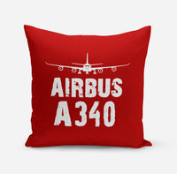 Thumbnail for Airbus A340 & Plane Designed Pillows