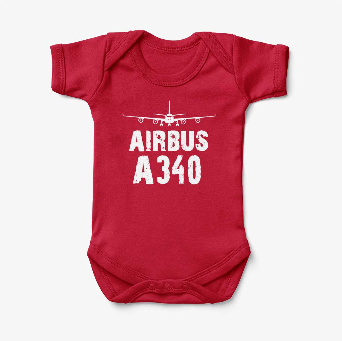 Airbus A340 & Plane Designed Baby Bodysuits
