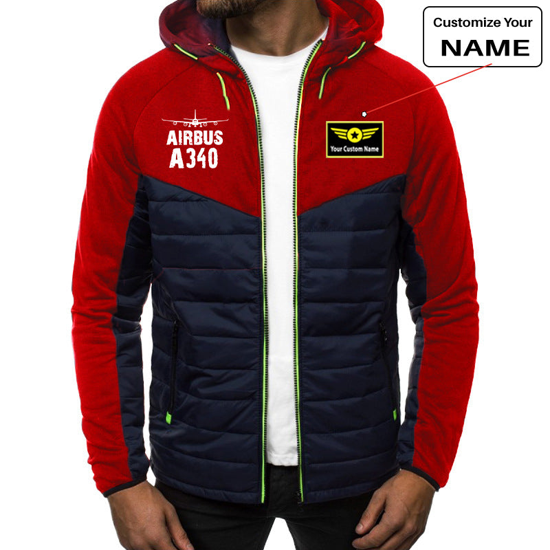 Airbus A340 & Plane Designed Sportive Jackets