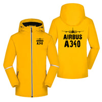 Thumbnail for Airbus A340 & Plane Designed Rain Coats & Jackets