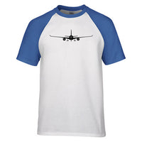 Thumbnail for Airbus A350 Silhouette Designed Raglan T-Shirts