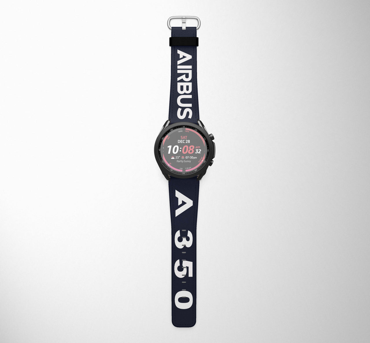 Airbus A350 Flat Text Samsung & Huawei Watch Bands