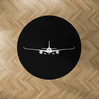 Thumbnail for Airbus A350 Silhouette Designed Carpet & Floor Mats (Round)