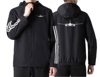 Thumbnail for Airbus A350 Silhouette Designed Windbreaker Jackets