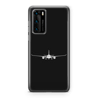 Thumbnail for Airbus A350 Silhouette Designed Huawei Cases