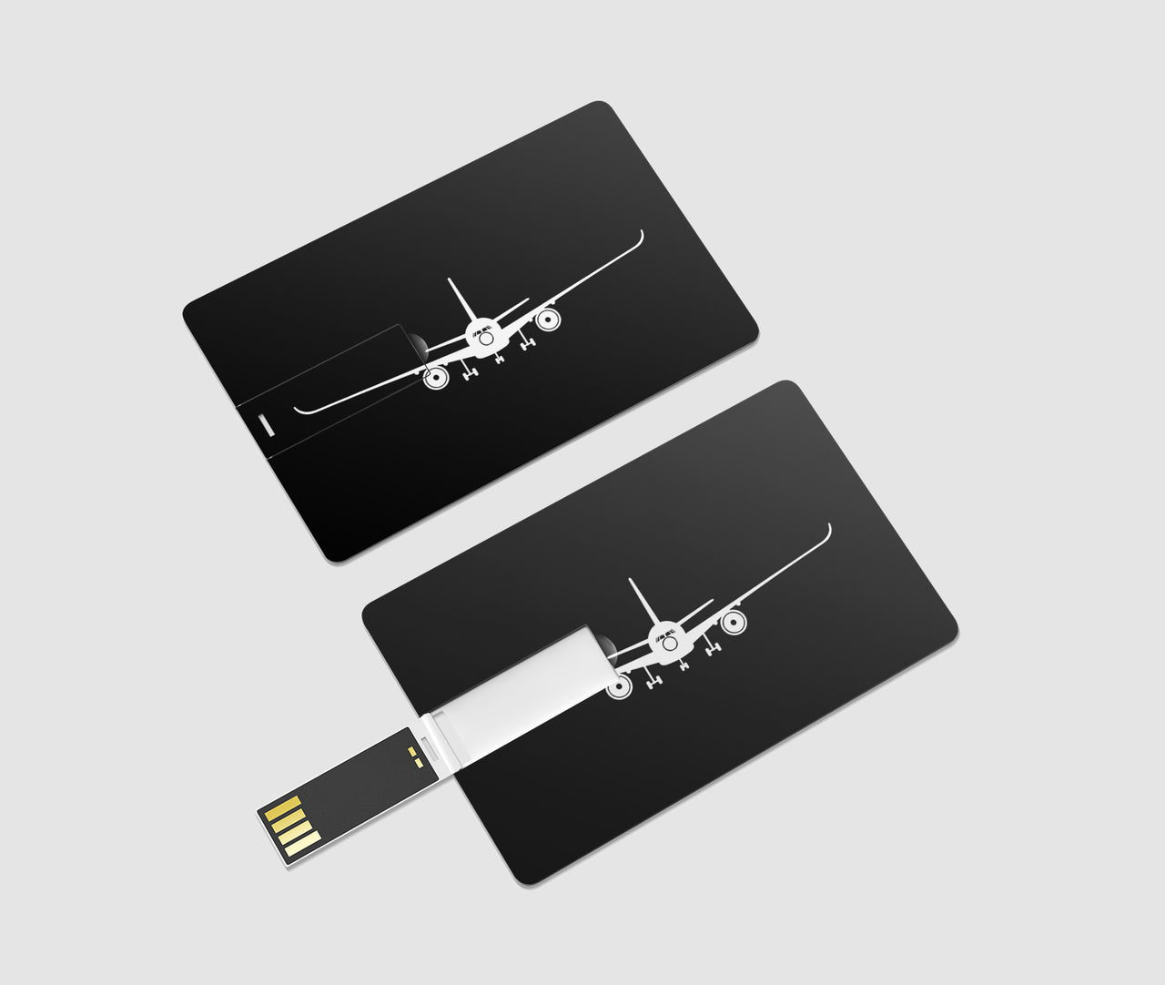 Airbus A350 Silhouette Designed USB Cards