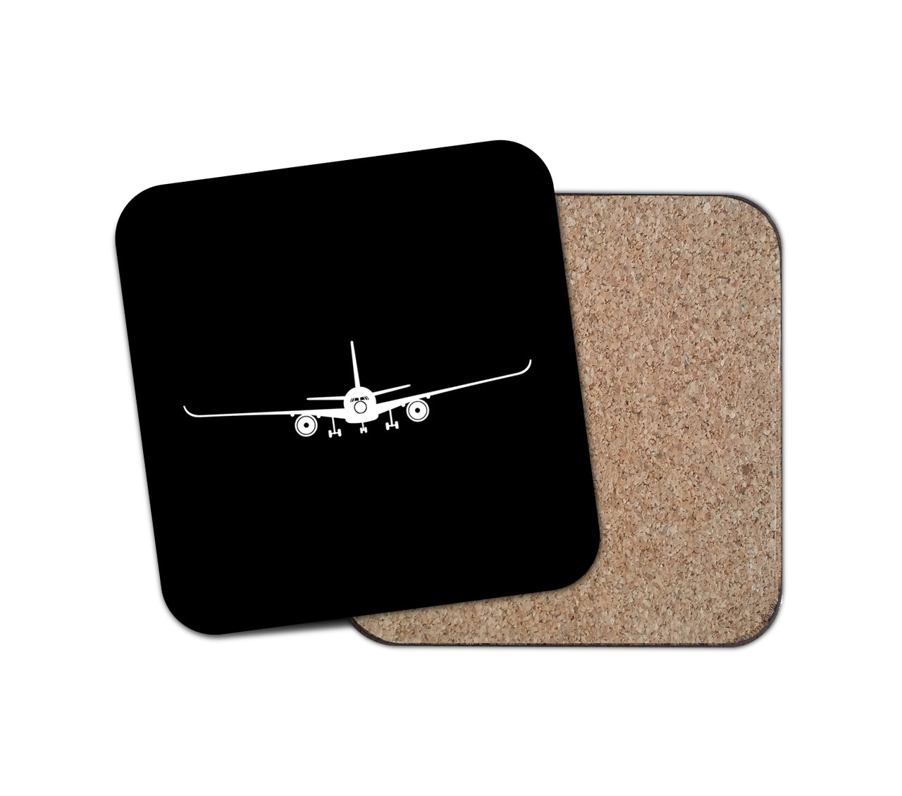 Airbus A350 Silhouette Designed Coasters