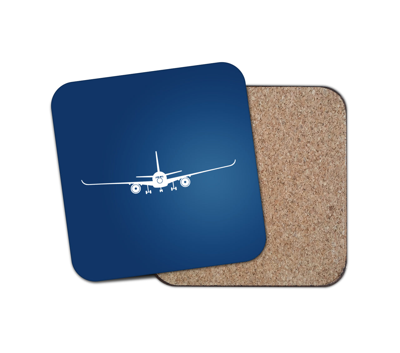 Airbus A350 Silhouette Designed Coasters