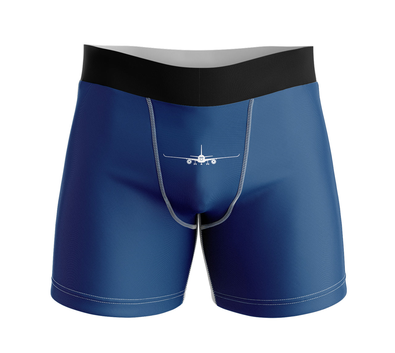 Airbus A350 Silhouette Designed Men Boxers