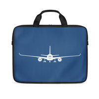 Thumbnail for Airbus A350 Silhouette Designed Laptop & Tablet Bags