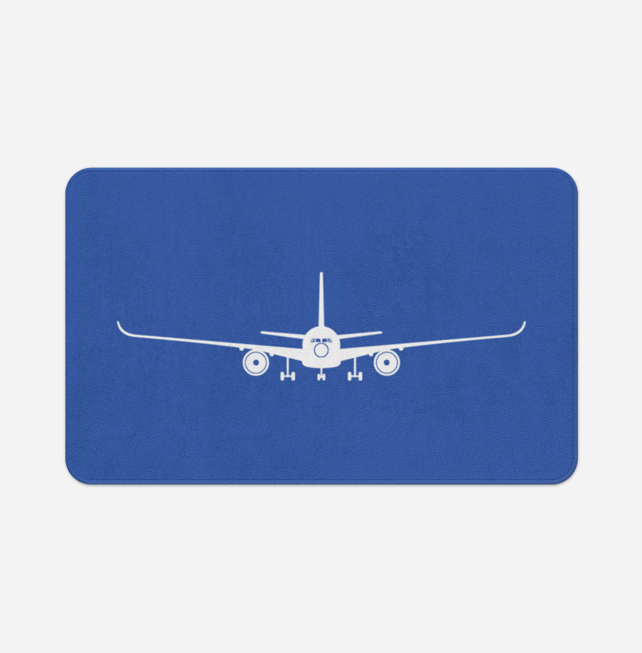 Airbus A350 Silhouette Designed Bath Mats