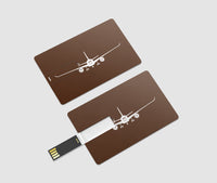 Thumbnail for Airbus A350 Silhouette Designed USB Cards