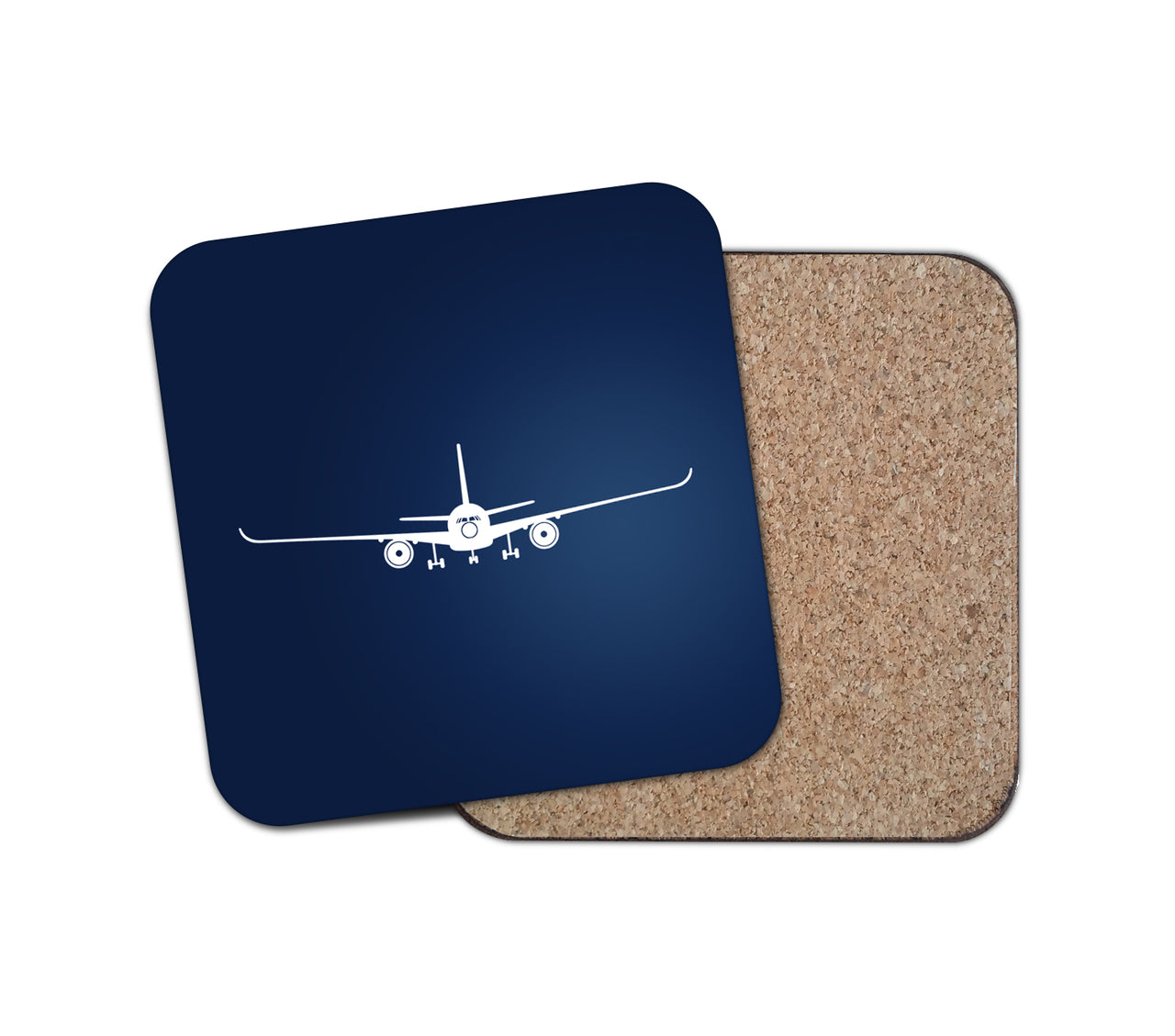 Airbus A350 Silhouette Designed Coasters