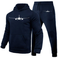 Thumbnail for Airbus A350 Silhouette Designed Hoodies & Sweatpants Set