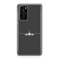 Thumbnail for Airbus A350 Silhouette Designed Huawei Cases