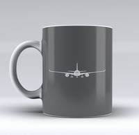 Thumbnail for Airbus A350 Silhouette Designed Mugs