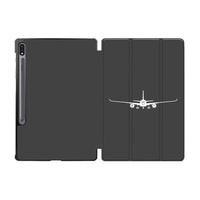 Thumbnail for Airbus A350 Silhouette Designed Samsung Tablet Cases