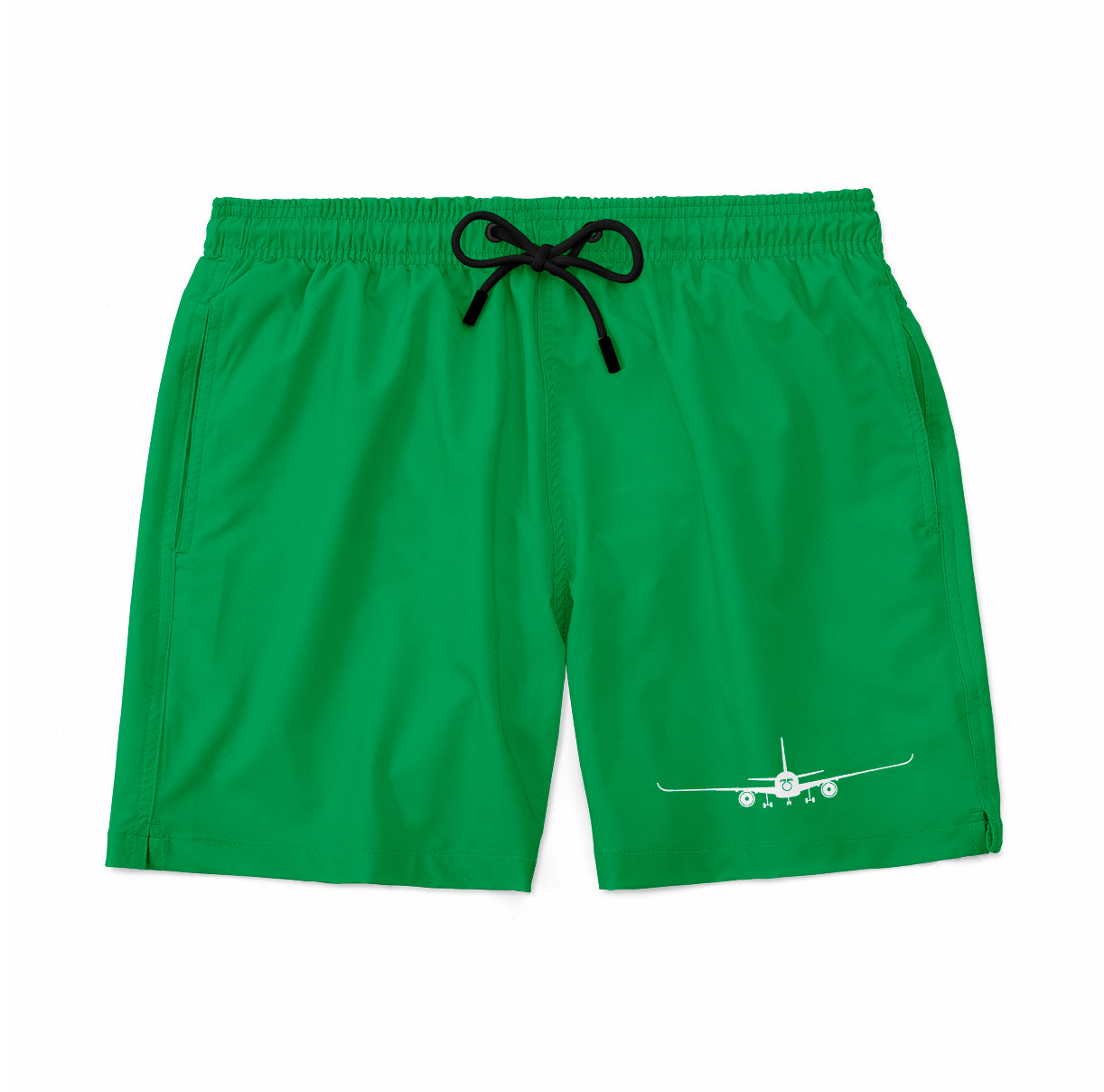 Airbus A350 Silhouette Designed Swim Trunks & Shorts