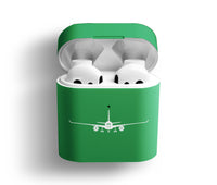 Thumbnail for Airbus A350 Silhouette Designed AirPods Cases