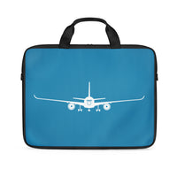 Thumbnail for Airbus A350 Silhouette Designed Laptop & Tablet Bags