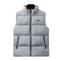 Thumbnail for Airbus A350 Silhouette Designed Puffy Vests