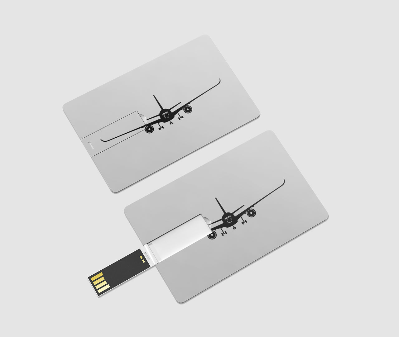 Airbus A350 Silhouette Designed USB Cards