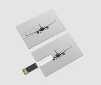 Thumbnail for Airbus A350 Silhouette Designed USB Cards