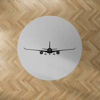 Thumbnail for Airbus A350 Silhouette Designed Carpet & Floor Mats (Round)