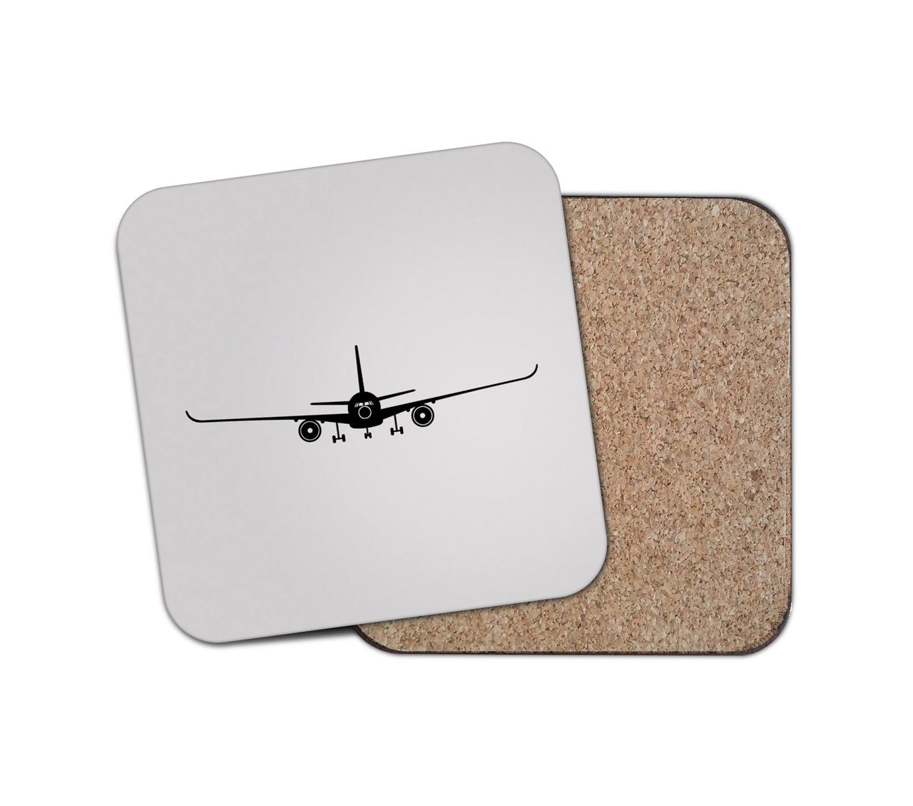 Airbus A350 Silhouette Designed Coasters