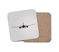 Thumbnail for Airbus A350 Silhouette Designed Coasters