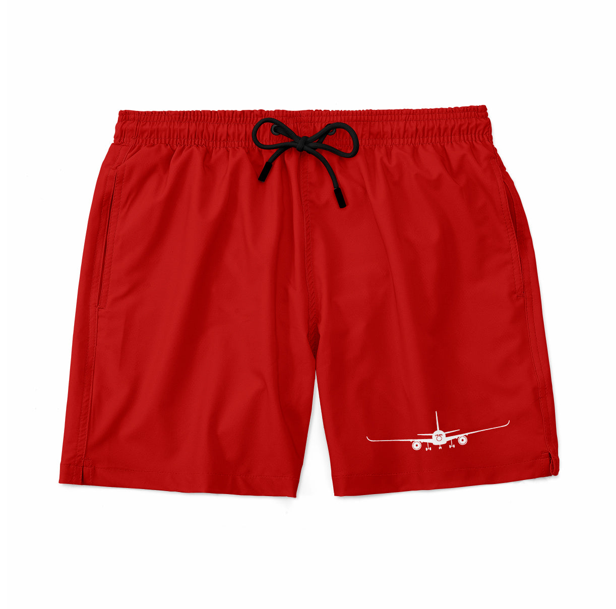 Airbus A350 Silhouette Designed Swim Trunks & Shorts