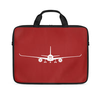 Thumbnail for Airbus A350 Silhouette Designed Laptop & Tablet Bags