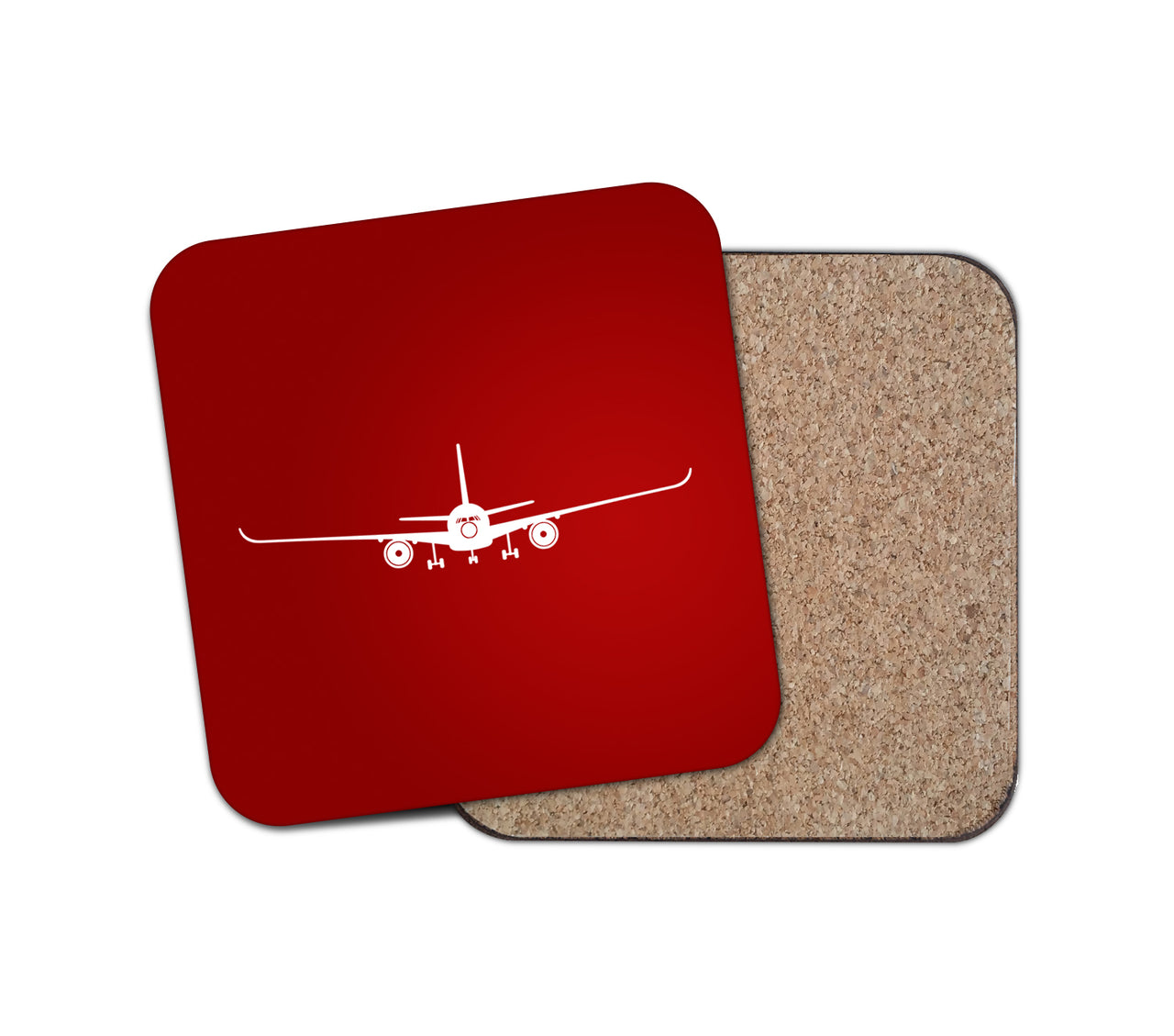 Airbus A350 Silhouette Designed Coasters