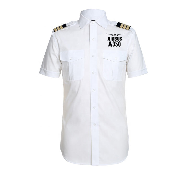 Airbus A350 & Plane Designed Pilot Shirts