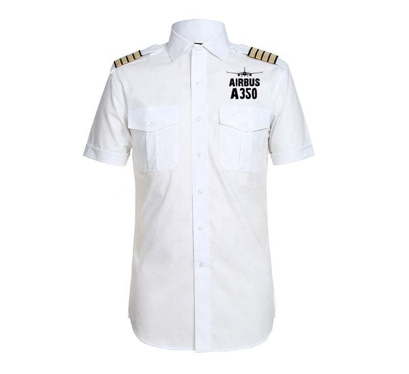 Airbus A350 & Plane Designed Pilot Shirts