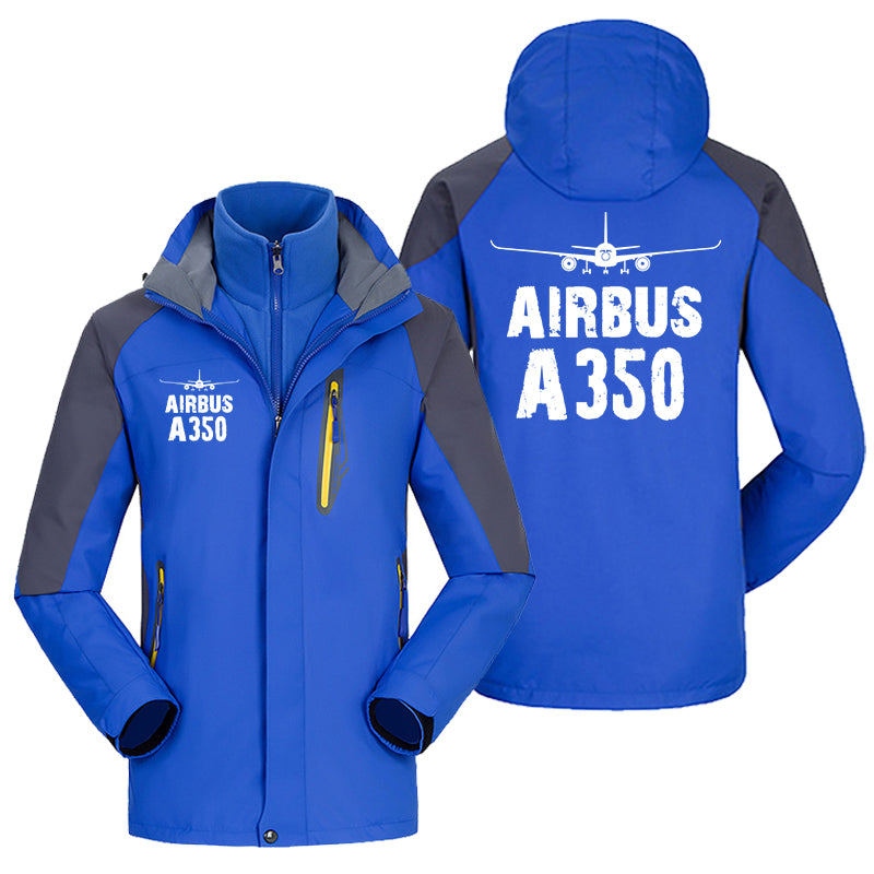 Airbus A350 & Plane Designed Thick Skiing Jackets