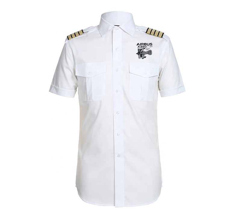 Airbus A350 & Trent Wxb Engine Designed Pilot Shirts