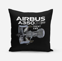 Thumbnail for Airbus A350 & Trent Wxb Engine Designed Pillows