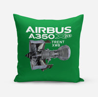 Thumbnail for Airbus A350 & Trent Wxb Engine Designed Pillows