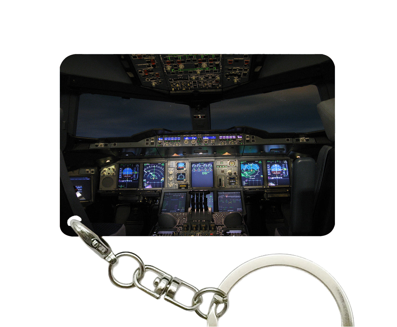 Airbus A380 Cockpit Designed Key Chains