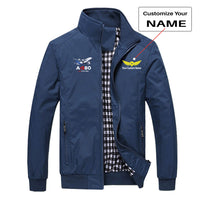 Thumbnail for Airbus A380 Love at first flight Designed Stylish Jackets