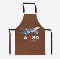 Thumbnail for Airbus A380 Love at first flight Designed Kitchen Aprons