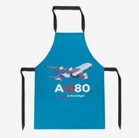 Thumbnail for Airbus A380 Love at first flight Designed Kitchen Aprons