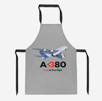 Thumbnail for Airbus A380 Love at first flight Designed Kitchen Aprons