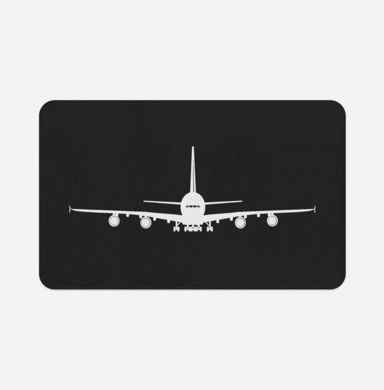 Airbus A380 Silhouette Designed Bath Mats